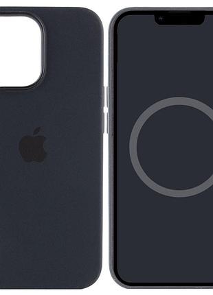 Чохол silicone case (aaa) full with magsafe and animation для apple iphone 14 (6.1") (чорний / midnight) 72055