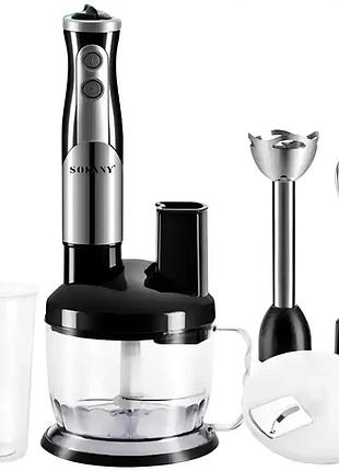 Кухонный комбайн sokany sm-5011-8 многофункциональный черный top shop ua_