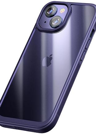 Чохол tpu+pc pulse для apple iphone 15 (6.1") (purple) 66184 66184*