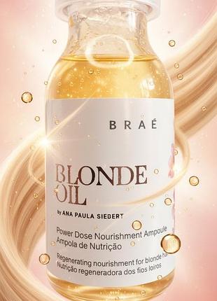 Новинка! blonde oil power dose — миттєве відновлення освітленого волосся ✨