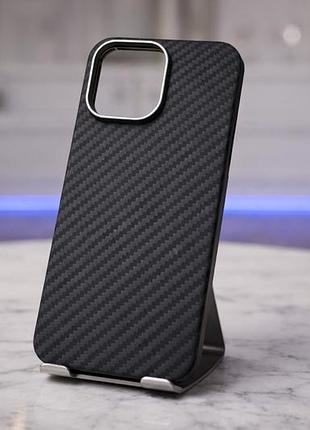 Чохол proove carbon slim with magnetic ring iphone 16 pro (black) 59561 proove