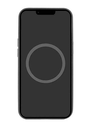 Чохол silicone case (aaa) with magsafe and animation (button) для apple iphone 16 pro max (6.9") (black) 76347 76347 3