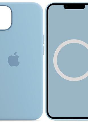 Чохол silicone case (aaa) full with magsafe and animation для apple iphone 14 (6.1") (бузковий / lilac) 72055 72055