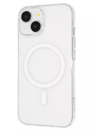 Чохол proove crystal case with magnetic ring iphone 15 (transparent) 55826