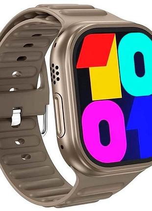 Смарт-годинник xo m10 ultra amoled smart sports watch 2.01" ip68 для ios/android сірий