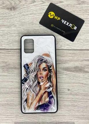 Tpu+pc чохол prisma ladies для samsung galaxy a31 (purple) 37570