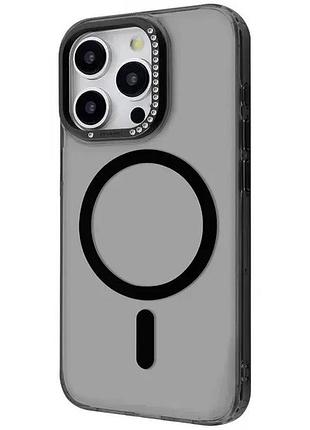 Чохол proove vs1 case with magnetic ring iphone 16 pro (black) 62304