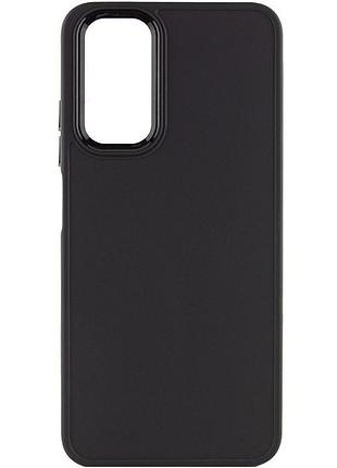 Tpu чохол bonbon metal style для samsung galaxy a35 (чорний / black) 70699