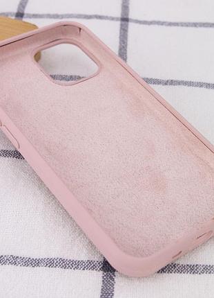Чохол silicone case full protective (aa) для apple iphone 14 (6.1") (рожевий / pink sand) 55728 55728* 3