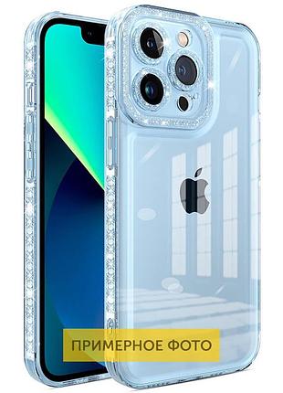 Чохол tpu starfall clear для xiaomi redmi note 12 4g (блакитний) 65307 65307*