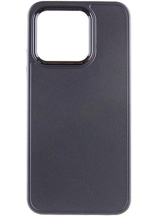 Tpu чохол bonbon metal style для xiaomi redmi note 13 4g (чорний / black) 70823