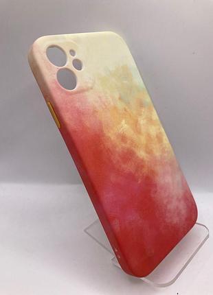 Чохол wave watercolor case (tpu) iphone 11 (white/red) 31771