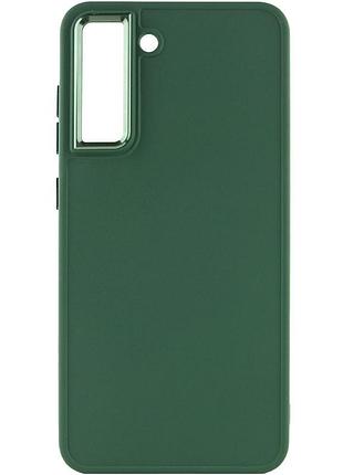 Tpu чохол bonbon metal style для samsung galaxy s24 (зелений / army green) 68446