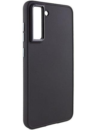 Tpu чохол bonbon metal style для samsung galaxy s24 (чорний / black) 68446
