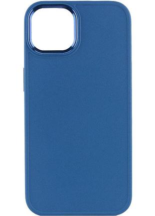 Tpu чохол bonbon metal style для xiaomi redmi 13c / poco c65 (синій / denim blue) 70826 70826*