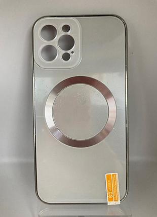 Чохол-накладка magesafe apple case iphone12 pro (білий) 805105 805105* 805105