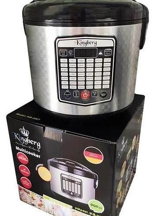 Мультиварка kingberg, сетка для фритюра 43 программы 5 л 900 вт