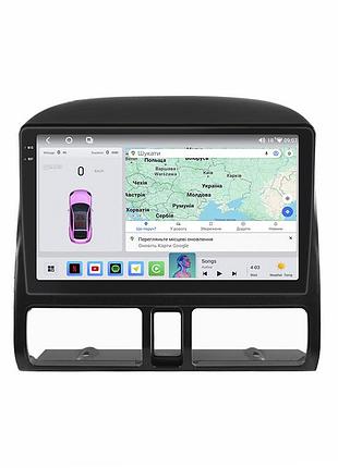 Штатная магнитола lesko для honda cr-v ii 2001-2004г 9" 4/64 qled carplay 4g wi-fi gps 360 prime