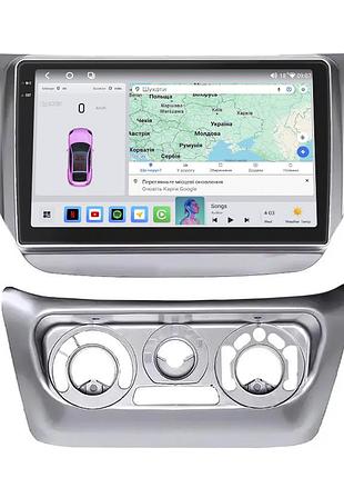 Магнитола lesko для mitsubishi lancer ix 2000-2007г 9" 4/64 qled carplay 4g wi-fi gps обзор 360 prime