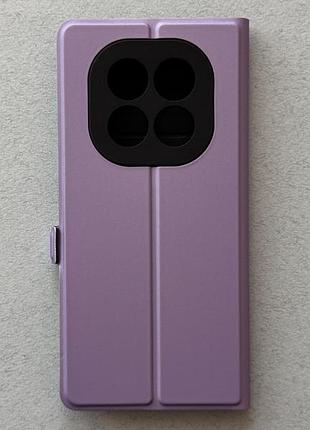 Xiaomi redmi note 15 pro 4g чехол-книжка wave flap light purple пурпурный высококачественная искусственная кож