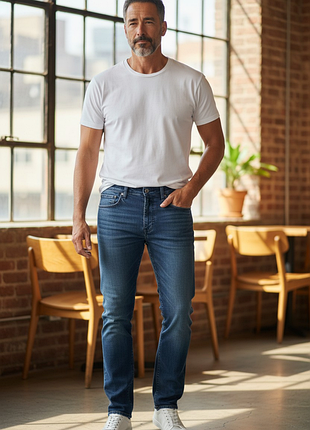Джинсы мужские rag & bone fit 2 action loopback slim fit jeans in denver