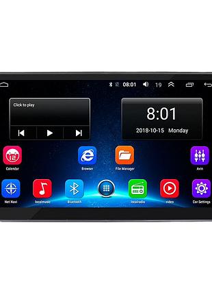 Штатна магнітола 10" lesko для volkswagen caddy iv 2015-2020 2/32gb/ wi-fi optima вольксваген
