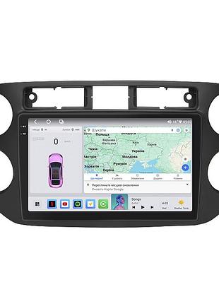 Штатная магнитола lesko для volkswagen tiguan i 2007-2011 экран 9" 4/64 qled carplay 4g wi-fi gps 360 prime