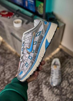 Nike p-6000 silver blue 3