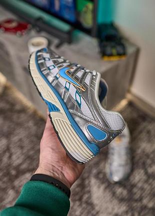 Nike p-6000 silver blue 8