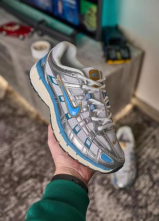 Nike p-6000 silver blue 6