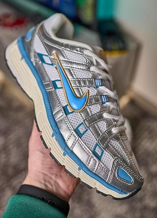 Nike p-6000 silver blue 7