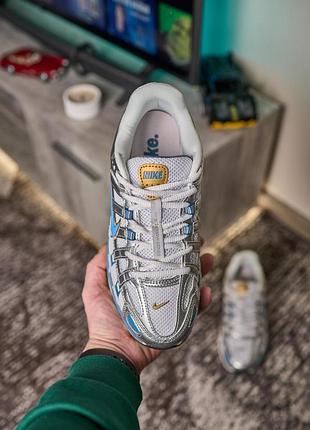 Nike p-6000 silver blue 2
