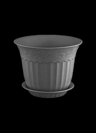 Горщик для квітів 1,75л irak plastik antik (as-152)