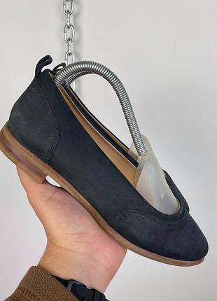 Женские кожаные балетки clarks