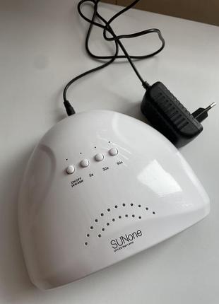 Лампа для манікюру sunone uv/led 48w