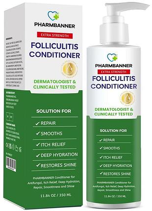 Шампунь кондиционер облегчает зуд при фолликулите pharmbanner folliculitis conditioner 350 мл
