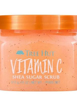 Цукровий скраб для тіла tree hut vitamin c shea sugar scrub, 510 г