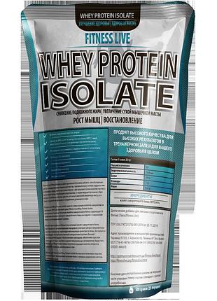 Протеин fitness live whey protein isolate 500 г шоколад (5502945732549)