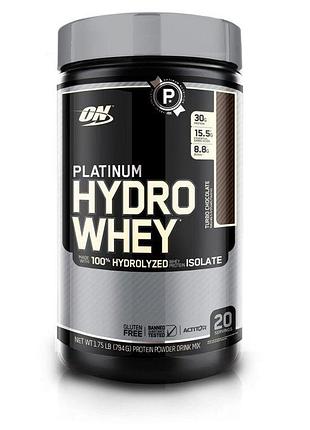 Протеїн optimum nutrition platinum hydrowhey 795 г шоколад (4384301252)