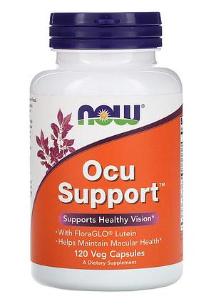 Витамины now ocu support capsules 120 капсул (4384301220)