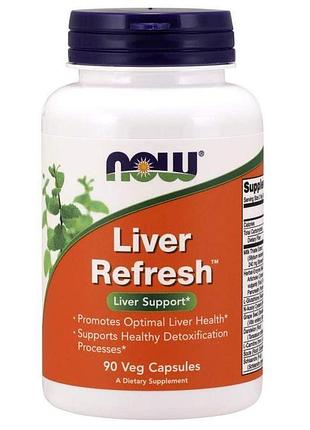 Спеціальний продукт now liver refresh veg capsules 90 капсул (4384301212)