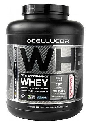 Протеин cellucor cor-performance whey 1800 г клубника (4384300782)