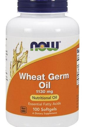 Спеціальний продукт now wheat germ oil softgels 100 капсул (4384301382)