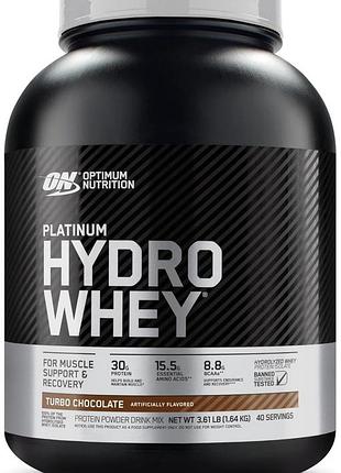 Протеїн optimum nutrition platinum hydrowhey 1590 шоколад (4384300953)