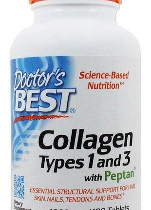 Хондропротектор doctor’s best collagen types 1&3 180 таблеток (4384302048)