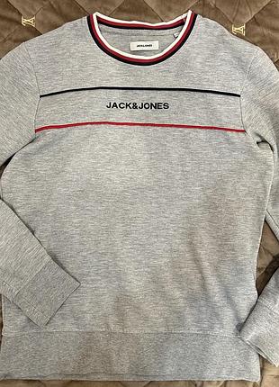 Брендова стильна кофта jack&jones для хлопців,в ідеальному стані,підійде на ріст 158-160