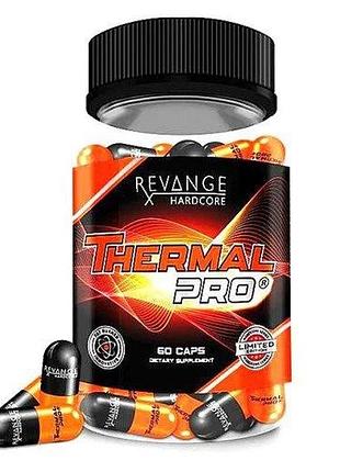 Жироспалювач revange thermal pro hardcore limited edition 60 капсул (4384303249)