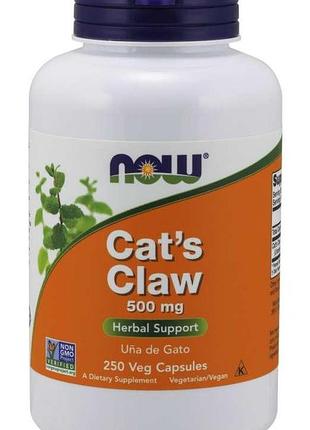 Специальный продукт now cat's claw 500 mg veg capsules 250 капсул (4384302679)