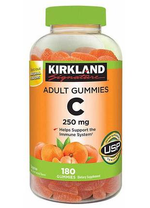 Витамины kirkland signature vitamin c 250 мг 180 таблеток (4384304440)