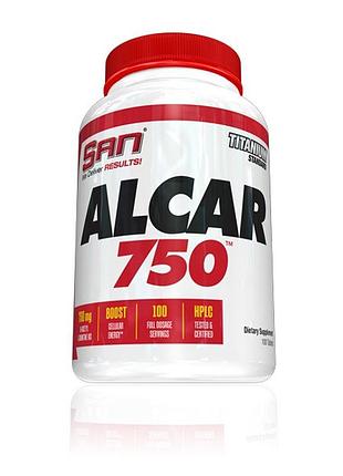 Жиросжигатель san alcar acetyl-l-carnitine 100 капсул (4384301350)